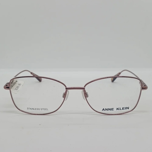NWT WOMEN'S ANNE KLEIN EYEGLASS FRAMES AK5073 ROSE GOLD